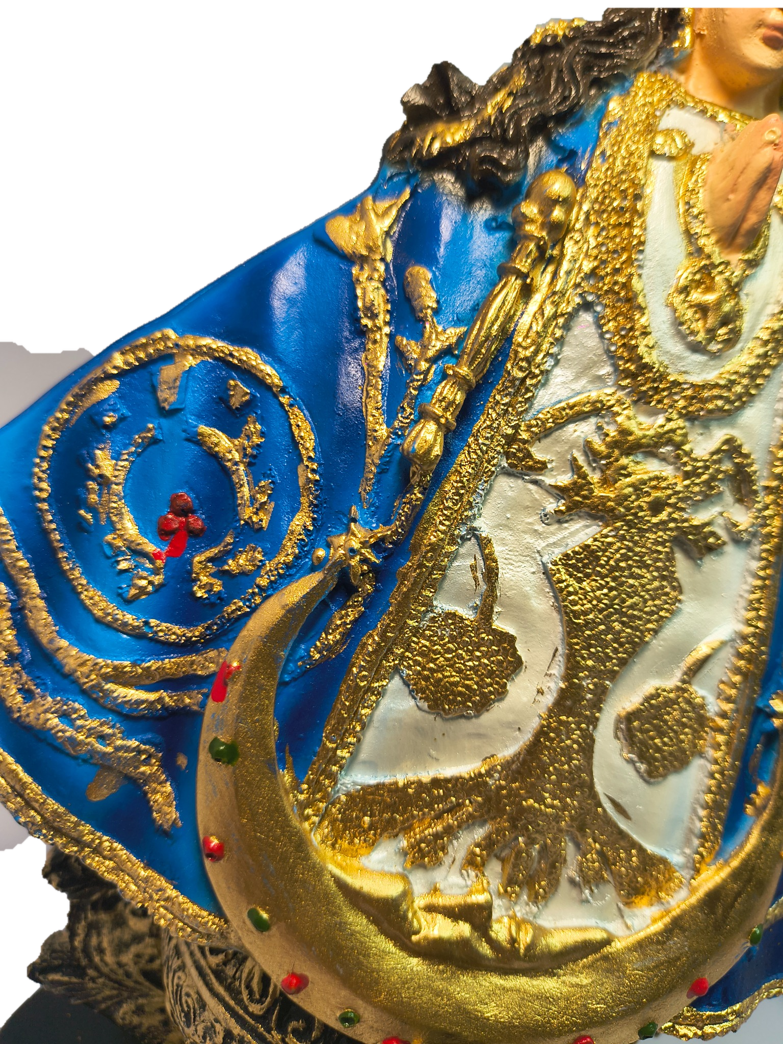 Figura de Virgen de Lagos — detalle 1